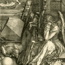 DÜRER, Albrecht (1471-1528). Melencolia I. 1514